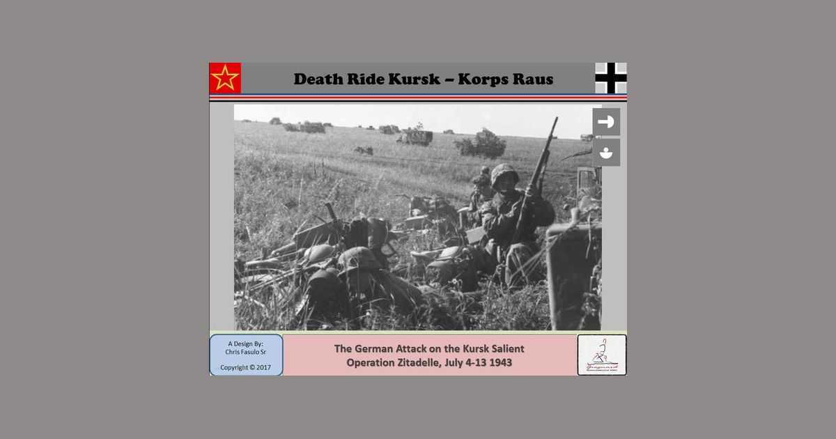 Death Ride Kursk Korps Raus Board Game BoardGameGeek
