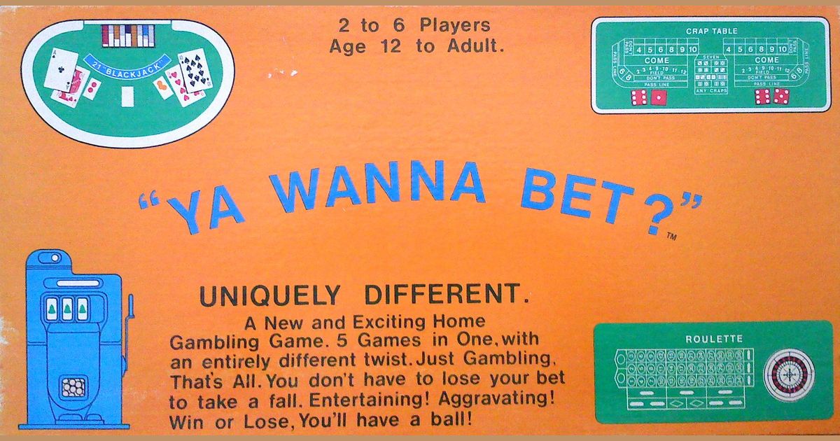 Ya Wanna Bet? Board Game BoardGameGeek