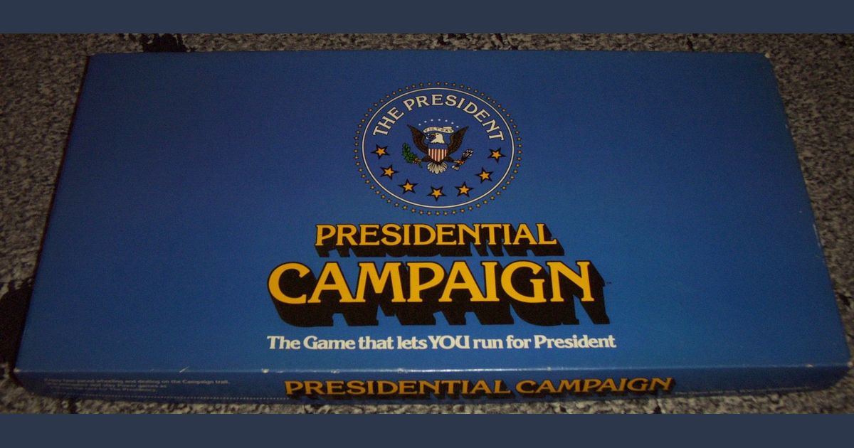 Presidential Campaign Board Game BoardGameGeek
