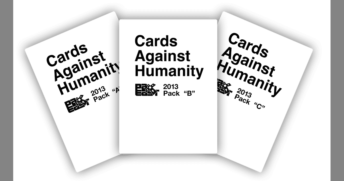 Cards Against Humanity Pax East 2013 Promo Packs Board Game Boardgamegeek