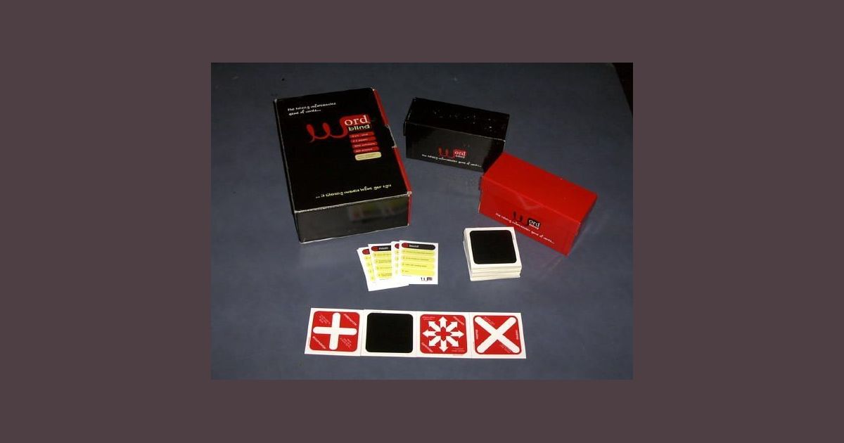Word Blind Board Game BoardGameGeek