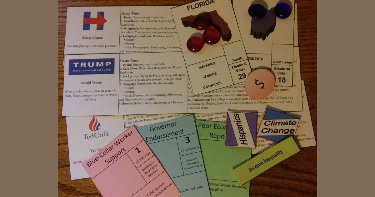 Election Day 2016 Board Game BoardGameGeek