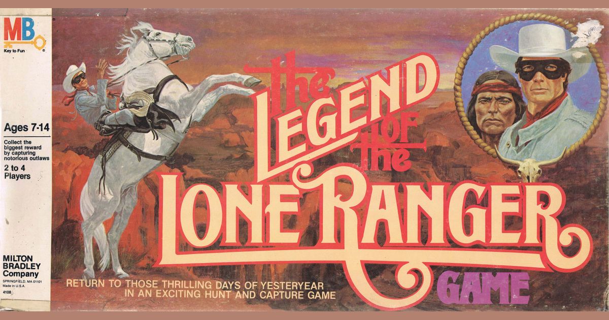 The Legend of the Lone Ranger Board Game BoardGameGeek