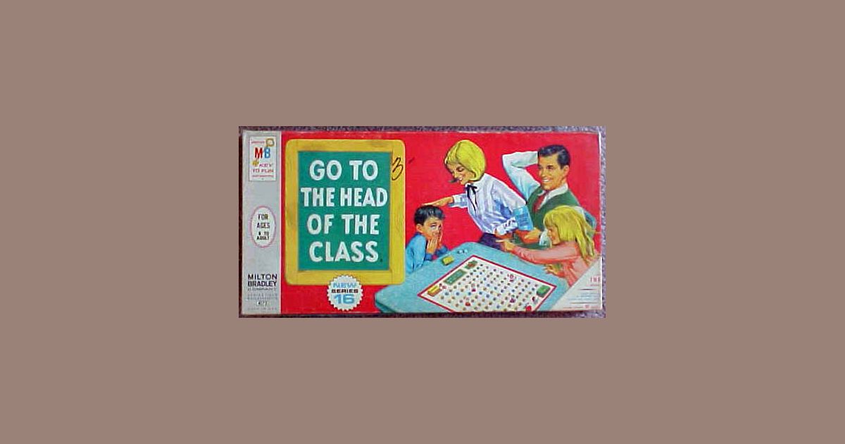 Go to the Head of the Class Board Game BoardGameGeek