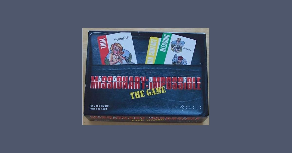 Missionary Impossible Board Game BoardGameGeek