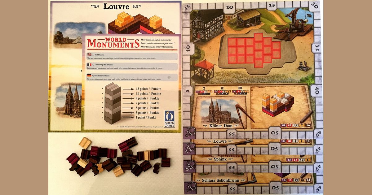 World Monuments Kickstarter exclusive Board Game BoardGameGeek