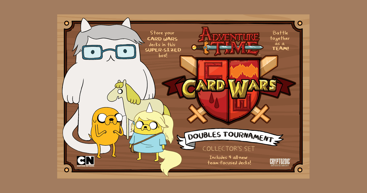 Adventure Time Card Wars Doubles Tournament Board Game Boardgamegeek