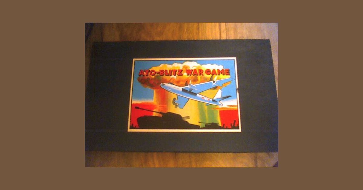 AtoBlitz War Games Board Game BoardGameGeek