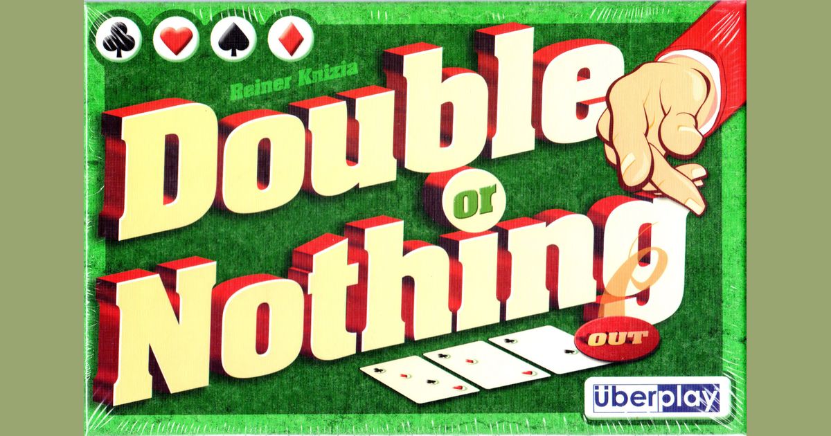 Double or Nothing Board Game BoardGameGeek