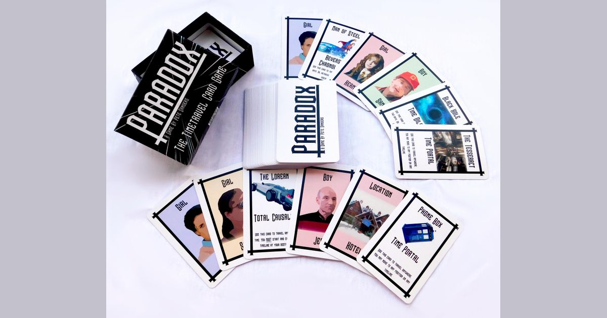 Paradox The Time Travel Card Game Board Game Boardgamegeek