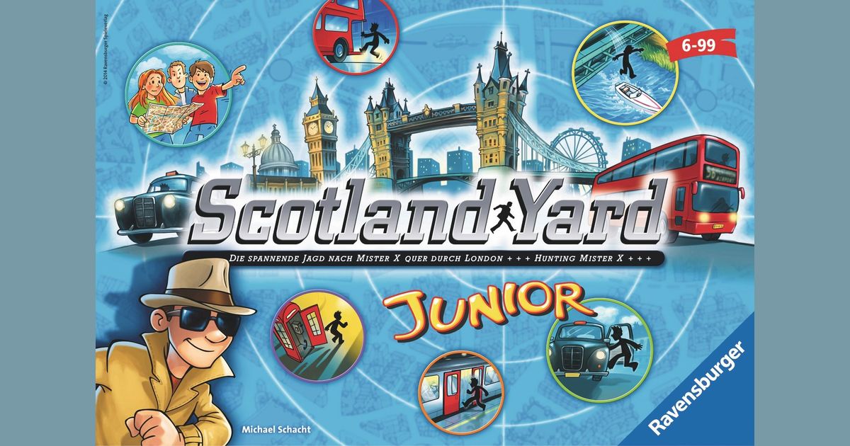 Scotland Yard Junior Board Game Boardgamegeek
