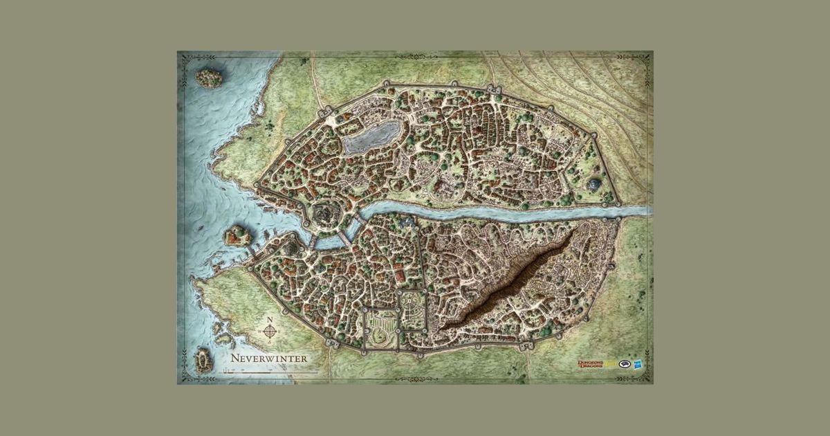 Neverwinter Campaign Map Rpg Item Rpggeek