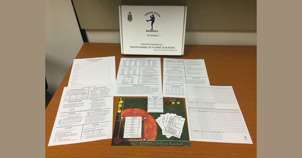 Payoff Pitch Baseball Board Game BoardGameGeek