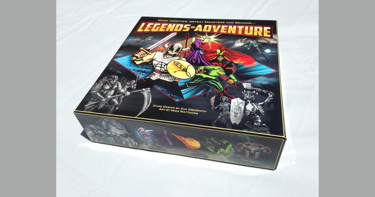 Legends Of Adventure Board Game 並行輸入品 :BIRMXXAMB00I888K1M