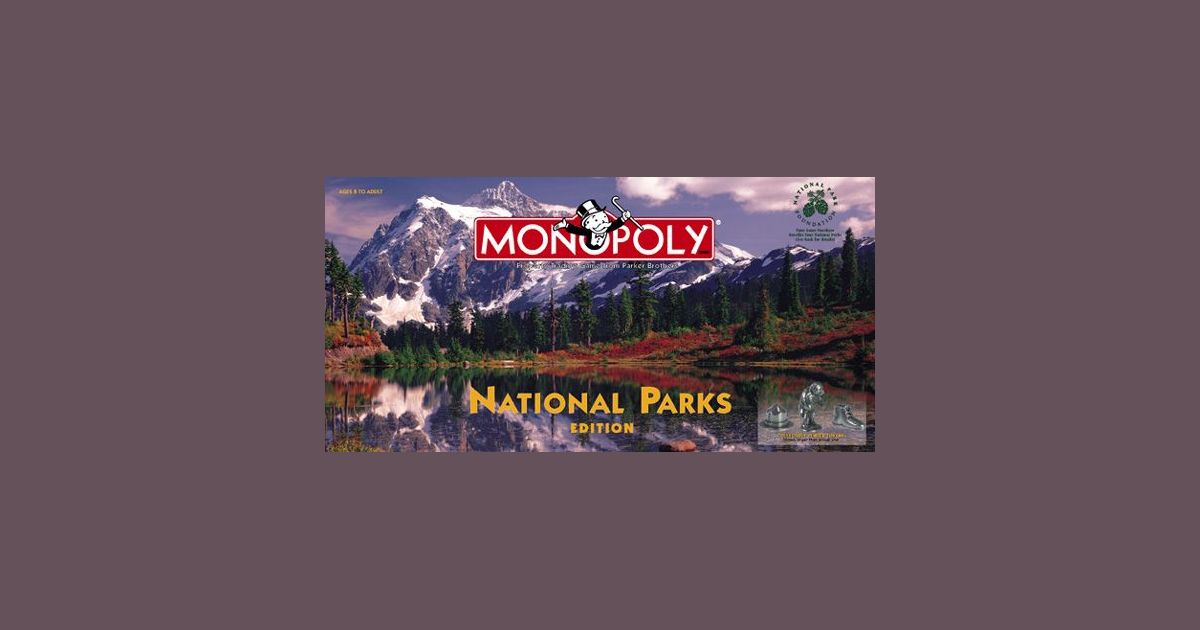 Monopoly National Parks Edition Board Game BoardGameGeek