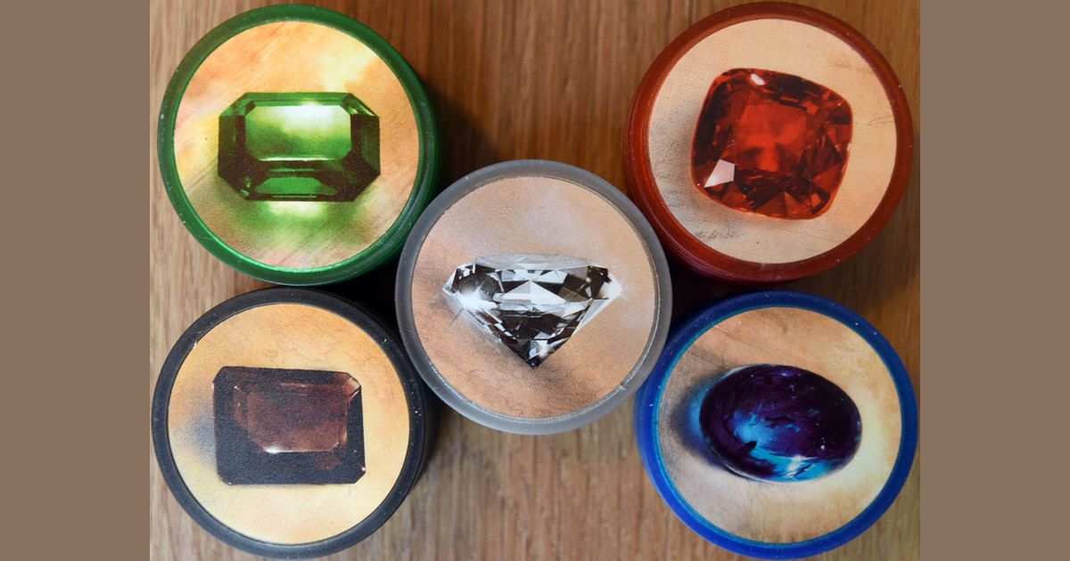 Splendor Translucent Gem Tokens Board Game Accessory BoardGameGeek