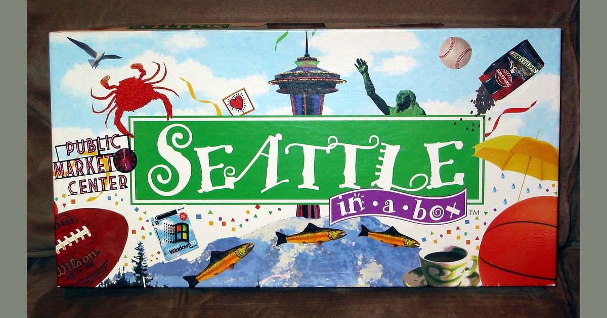 Seattle in a box | Board Game | BoardGameGeek