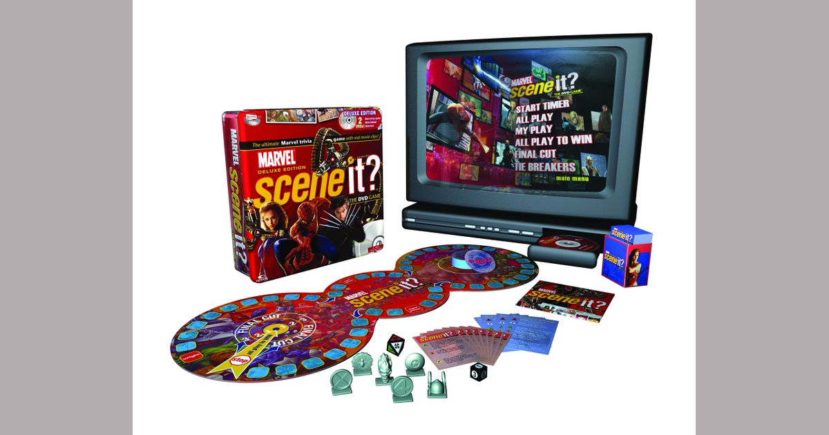 Scene It? Marvel Deluxe Board Game BoardGameGeek
