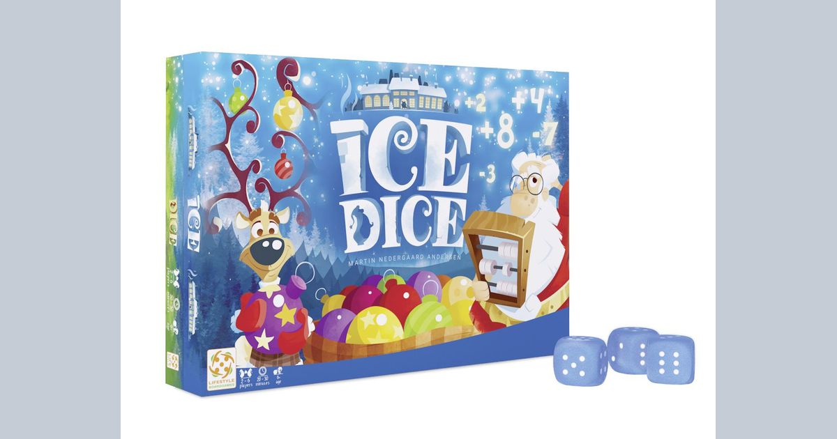 Ice dice Set. Roll the dice Ice Breaker.