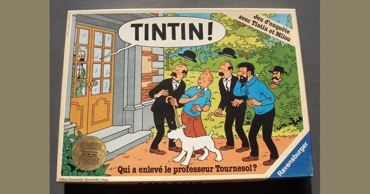 Tintin Board Game BoardGameGeek