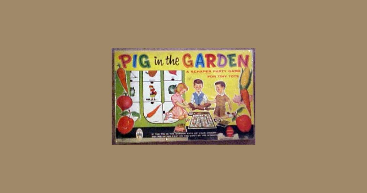 pig in the garden story