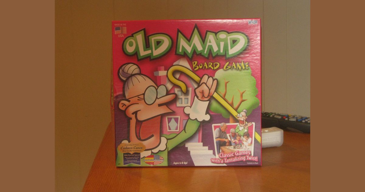 Old Maid The Board Game Board Game BoardGameGeek