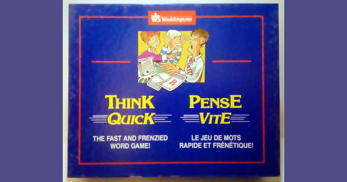 Think Quick Board Game BoardGameGeek
