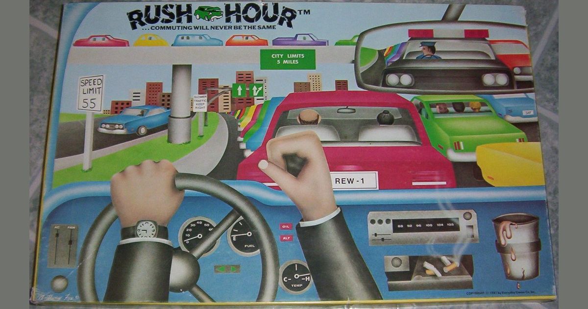 Rush Hour Board Game BoardGameGeek
