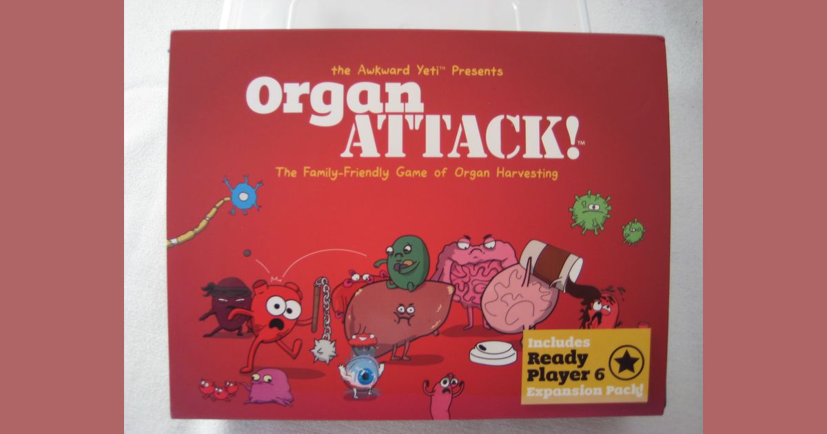 OrganATTACK! | Board Game | BoardGameGeek