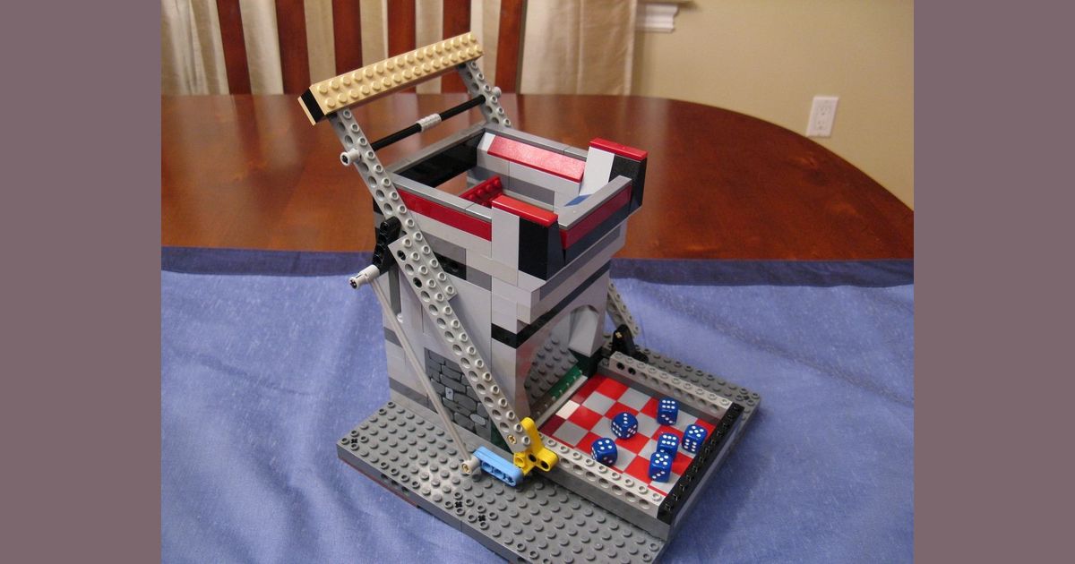 A Survey of LEGO Dice Towers LEGO Accessories for Board Games