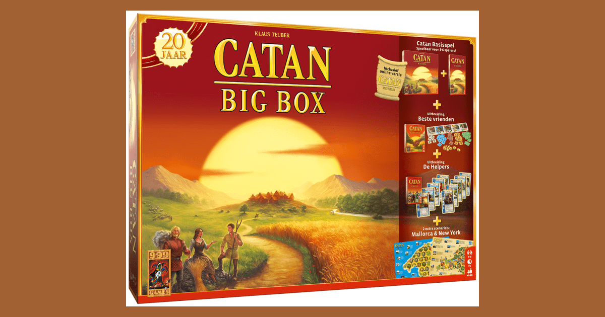 Catan Big Box Jubileumeditie Board Game Boardgamegeek