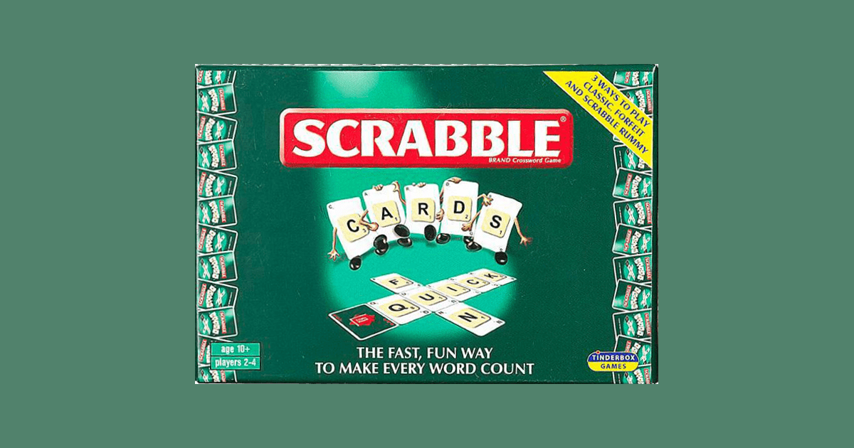 Scrabble Cards Board Game BoardGameGeek