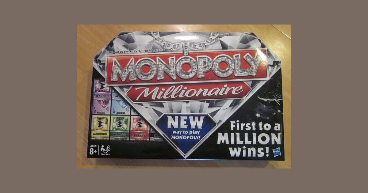 Monopoly Millionaire Board Game BoardGameGeek