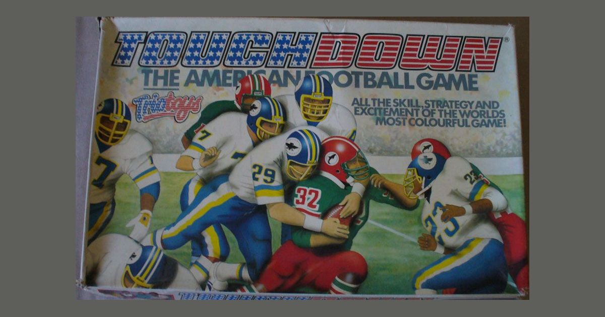 Touchdown The American Football Game Board Game BoardGameGeek