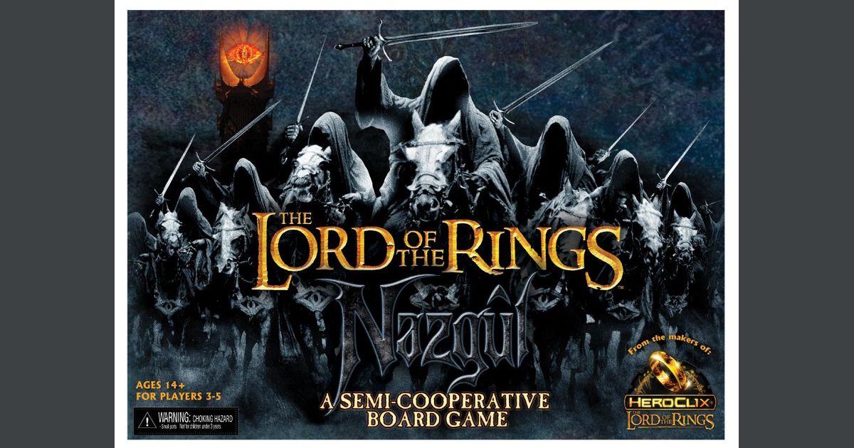 The Lord Of The Rings Nazgul Board Game Boardgamegeek