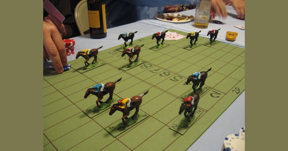 English Rules? | Wooden Horse Races Game | BoardGameGeek