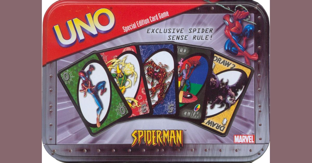 UNO: Spider-Man | Board Game | BoardGameGeek