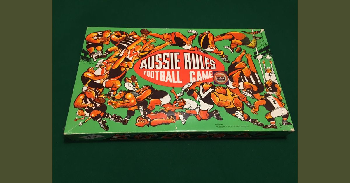 Aussie Rules Football Game Board Game BoardGameGeek