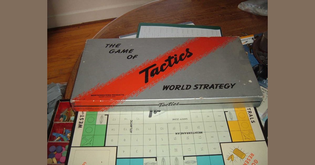 Tactics Board Game BoardGameGeek