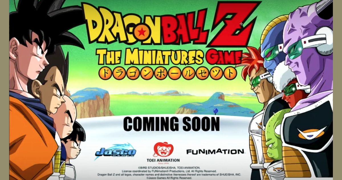 Dragon Ball Z The Miniatures Game Board Game Boardgamegeek