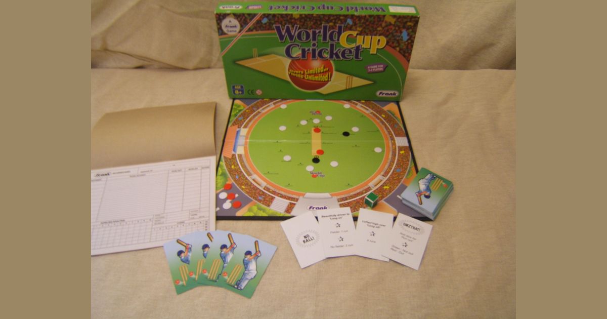 World Cup Cricket Board Game BoardGameGeek