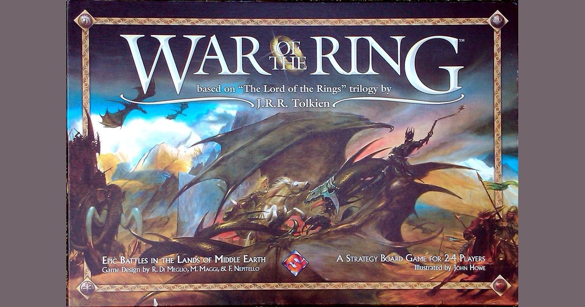 War Of The Ring Board Game Boardgamegeek