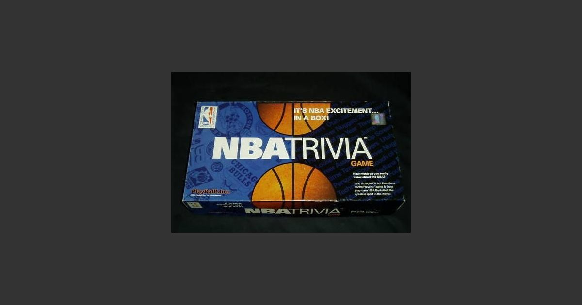 Nbatrivia Game Board Game Boardgamegeek