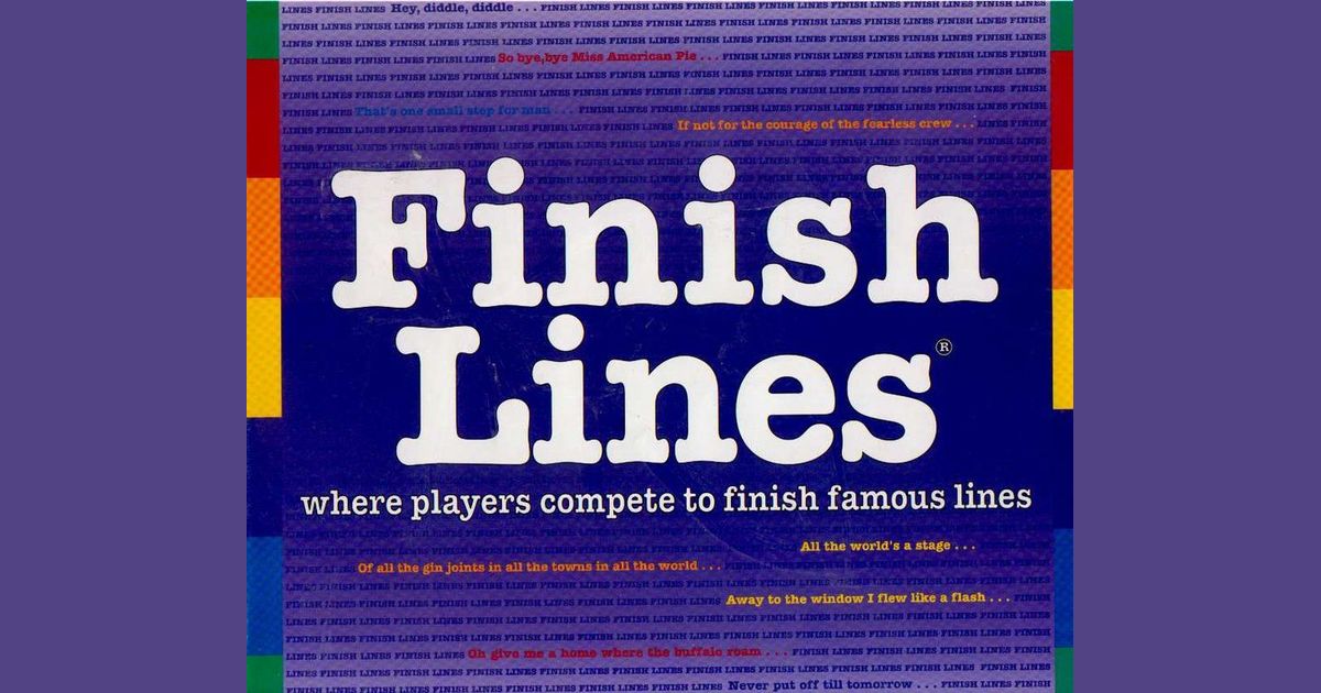 Finish Lines Board Game BoardGameGeek