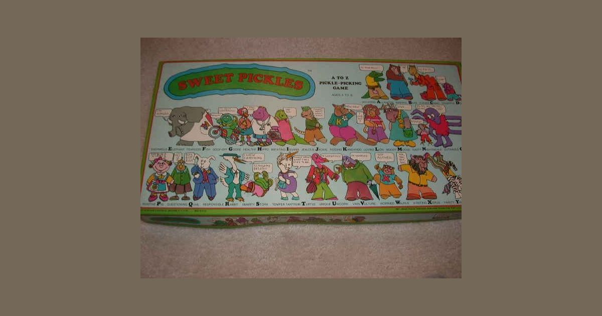 Sweet Pickles Board Game BoardGameGeek