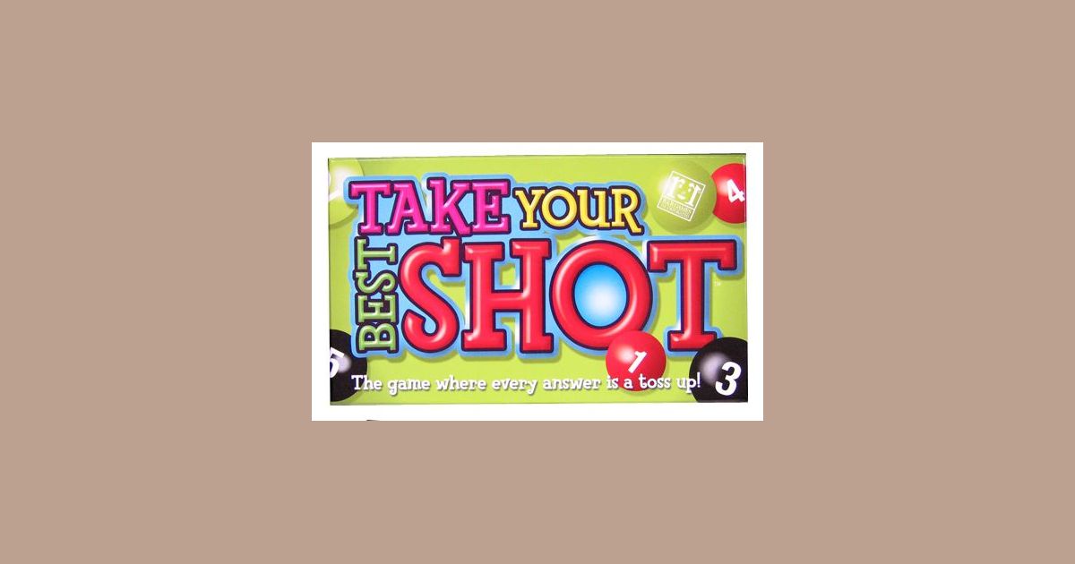 Take Your Best Shot Board Game BoardGameGeek