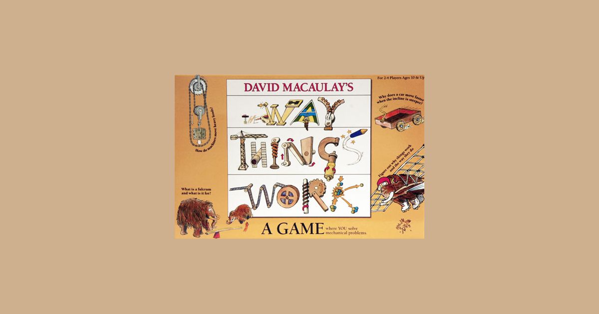 The Way Things Work Board Game BoardGameGeek