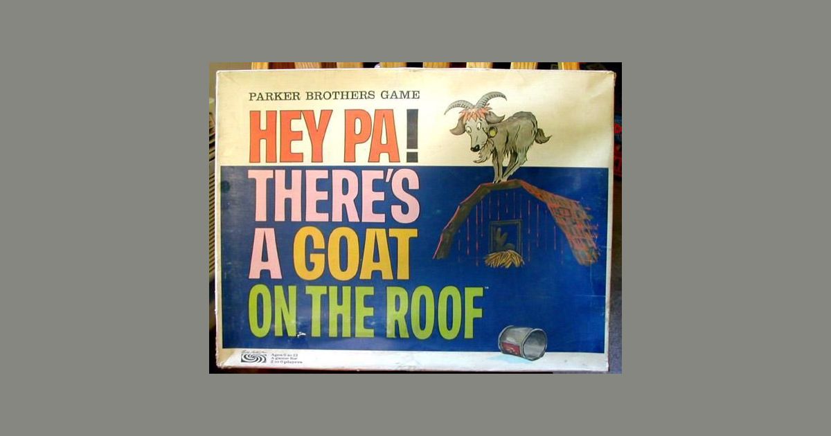 Hey Pa! There's a Goat on the Roof Board Game BoardGameGeek