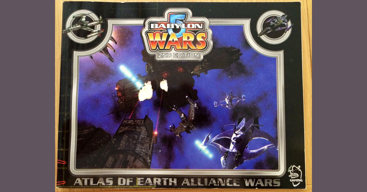 Babylon 5 Wars Atlas Of Earth Alliance Wars Board Game