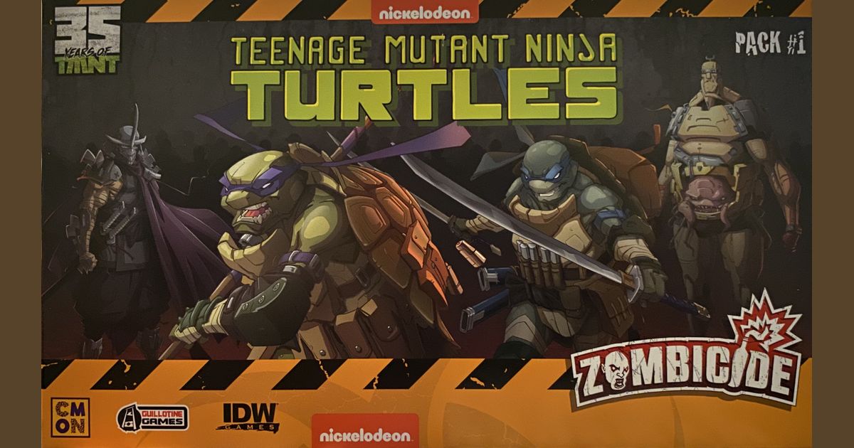 Teenage Mutant Ninja Turtles Pack 2 - Zombicide. - Desconto no Preço